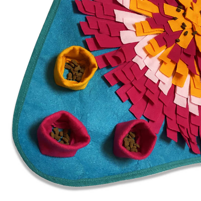 Wholesale Pet Puzzle Pet Toy Machine Wash Stitching Pet Smelling Mat Dog Slow Feeder Snuffle Mat