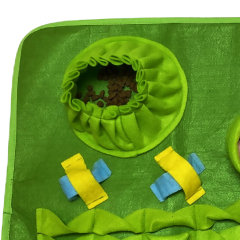 卸売ノーズワークブランケットストレスリリーフ教育玩具トレーニングパッド給餌マットペット活動スナッフルマット
