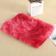 Wholesale Small-Medium Dogs Sleeping Blankets 100*75cm Solid Plush Warm Pet Blankets