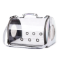 Travel Bag Portable Pet Carrier Transparent Breathable Travel Cage,Lightweight pet Travel Cage