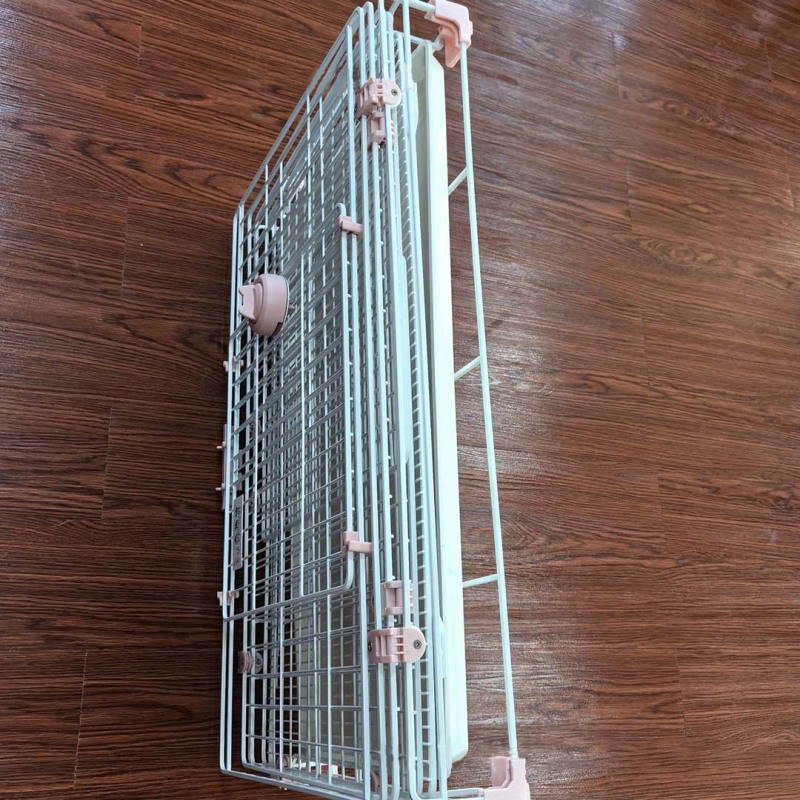 Multifunction Wholesale Foldable Stainless Steel Heavy Duty Dog Kennel Large Dog Cage Kennels for Dogs