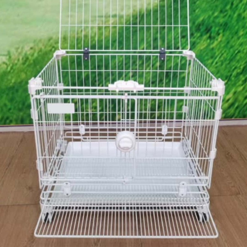 Multifunction Wholesale Foldable Stainless Steel Heavy Duty Dog Kennel Large Dog Cage Kennels for Dogs