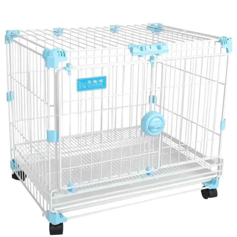 Multifunction Wholesale Foldable Stainless Steel Heavy Duty Dog Kennel Large Dog Cage Kennels for Dogs