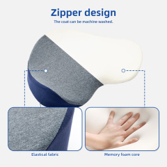 Wholesale Seat Cushions Memory Foam Adjustable Straps Removable Washable Anti-Static for Sciatica Tailbone Lower Back Pain