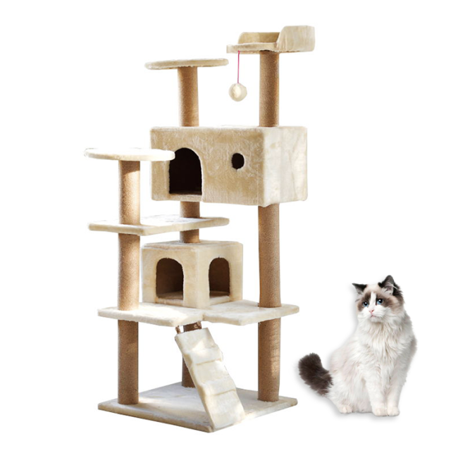 Wholesale Multi-Level Cat Furniture Condo Cat Tree Cat Sratcher Pet Toys Furnitures