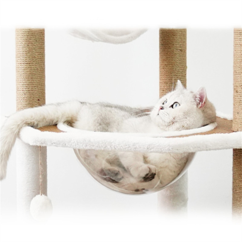 Wholesale Multi-Level Cat Condo for Large Cat Tower Furniture with Sisal-Covered Scratching Posts
