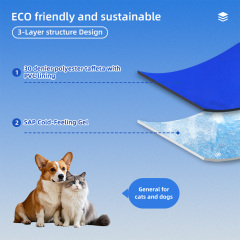Professional Manufacture Summer Waterproof Self-cooling Gel Pet Dog Cooling Mat