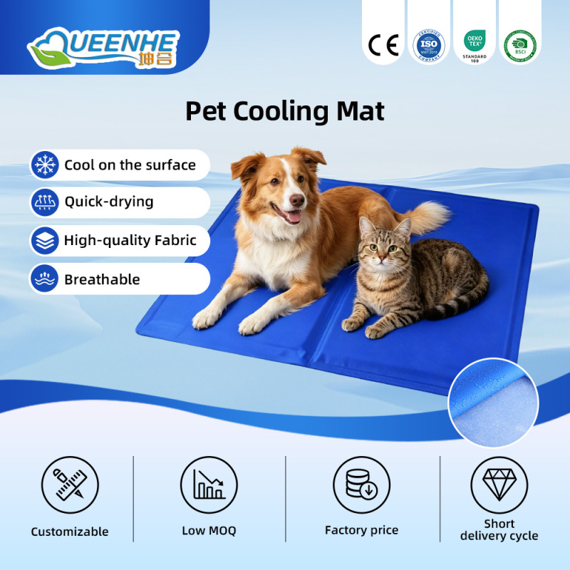 Professional Manufacture Summer Waterproof Self-cooling Gel Pet Dog Cooling Mat
