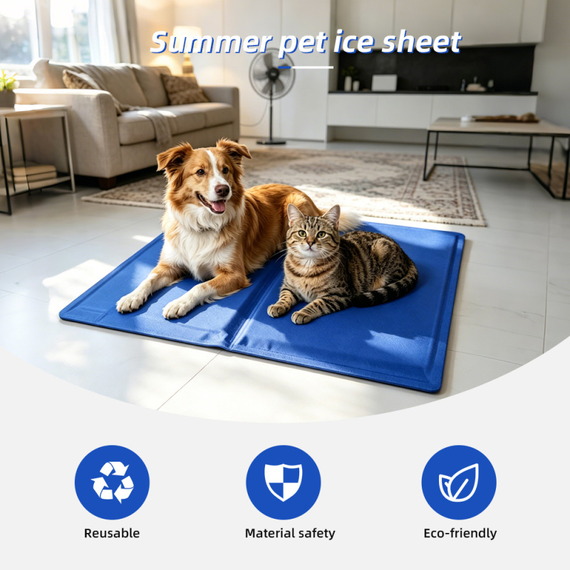 Professional Manufacture Summer Waterproof Self-cooling Gel Pet Dog Cooling Mat