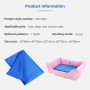 Professional Manufacture Summer Waterproof Self-cooling Gel Pet Dog Cooling Mat