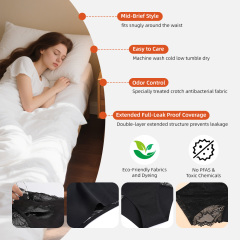 Culottes menstruelles réutilisables Aidingcare pour femmes, post-partum