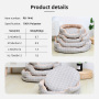 Wholesale Washable Deep Sleep Pet Dog Bed Custom Puppy Dog Pet Bed