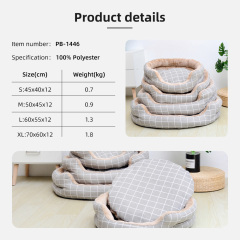 Wholesale Washable Deep Sleep Pet Dog Bed Custom Puppy Dog Pet Bed