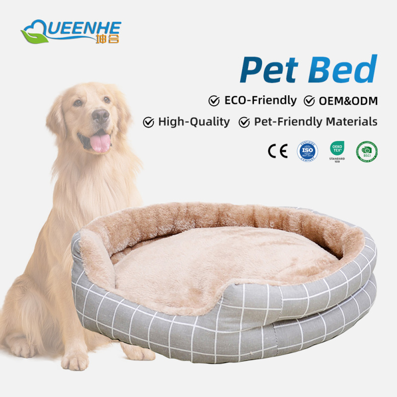Wholesale Washable Deep Sleep Pet Dog Bed Custom Puppy Dog Pet Bed