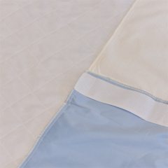 Almohadillas de cama para incontinencia de absorbencia reutilizables al por mayor personalizadas lavables con lado plegable