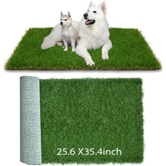 Vente en gros 50 * 70 cm de gazon artificiel Pet Grass Pee Pads pour Puppy Potty Trainer