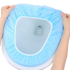 Disposable Toilet Seat Covers for Travelling Waterproof PE Film Travel Toilet Mats Covers for Kids Adults Potty Training