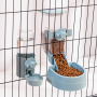 Wholesale Hanging Pet Automatic Feeder Food Dish Small Animal Feeder with Lid