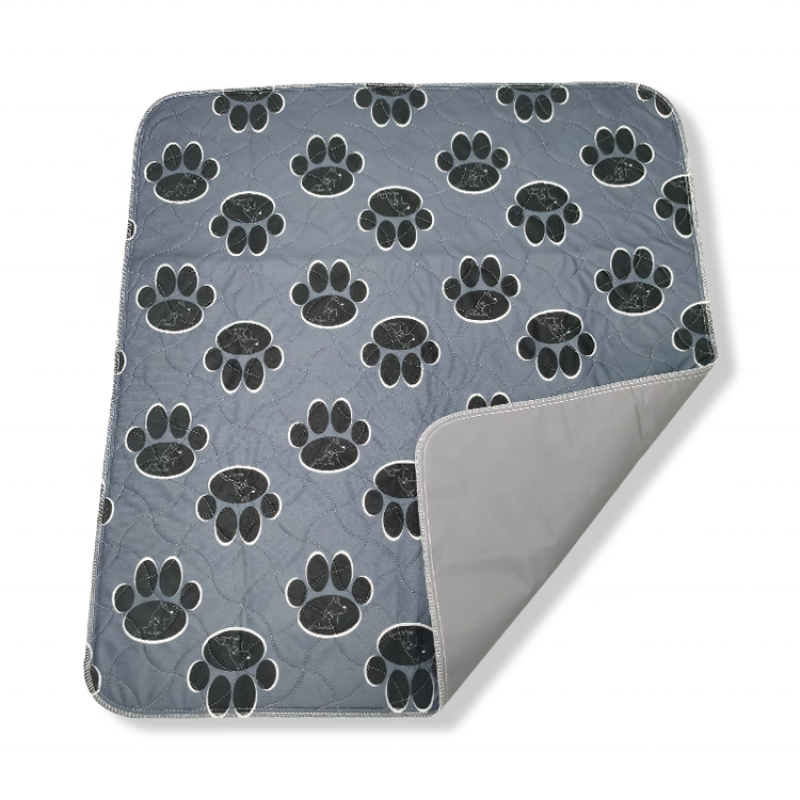 PET Potty Dog Training Puppy Pads Washable Reusable Waterproof Pee Pads Cage Bedding Extra Large Dog Crate Lining