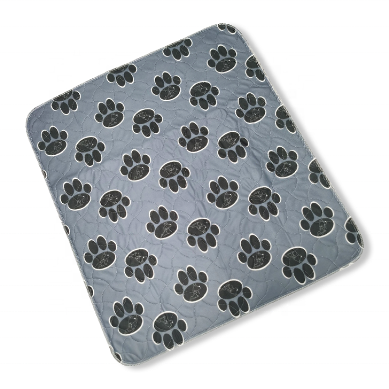 PET Potty Dog Training Puppy Pads Washable Reusable Waterproof Pee Pads Cage Bedding Extra Large Dog Crate Lining