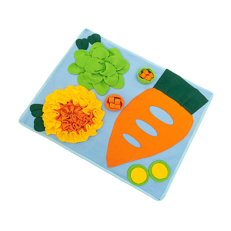 Wholesale Dog Snuffle Mat Interactive Puzzle Toys Multiple Breeds Encourages Natural Foraging SkillsTraining and Stress Release
