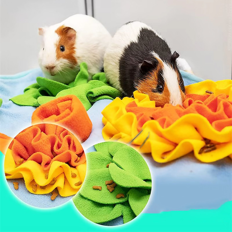 Wholesale Dog Snuffle Mat Interactive Puzzle Toys Multiple Breeds Encourages Natural Foraging SkillsTraining and Stress Release