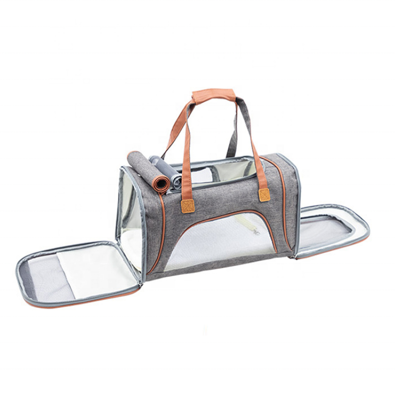 Hot Sale Medium Cats Small Cats Carrier Portable Pet Travel Carrier Soft-Sided Pet Travel Carrier Bag