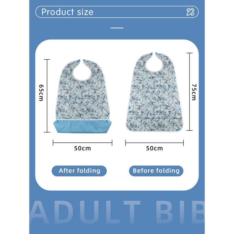 Long Sleeve Adult Apron Comfortable Bib Design for Adults