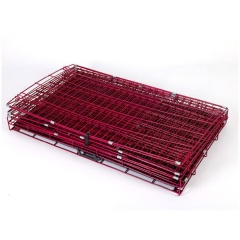 Wholesale Pet Supplies Multifunction 3 Floors Nano-coating Finish Cat Cage Thick 4 Tier Large Stackable Outdoor Cat Cage