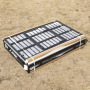 Wholesale Pet Supplies Foldable Oval Iron Pipe Dog Cage High Quality 48 Inch Stackable Transport Dog Kennel Cage With Wheel