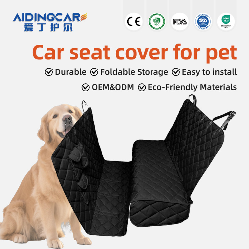 Wholesale Waterproof Back Seat Cover Protector Heavy Duty Nonslip Pet Backseat Cover for Dogs