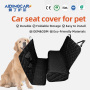 Wholesale Waterproof Back Seat Cover Protector Heavy Duty Nonslip Pet Backseat Cover for Dogs