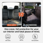 Wholesale Waterproof Back Seat Cover Protector Heavy Duty Nonslip Pet Backseat Cover for Dogs