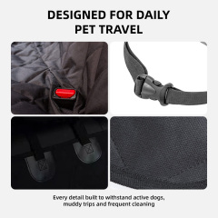 Wholesale Waterproof Back Seat Cover Protector Heavy Duty Nonslip Pet Backseat Cover for Dogs