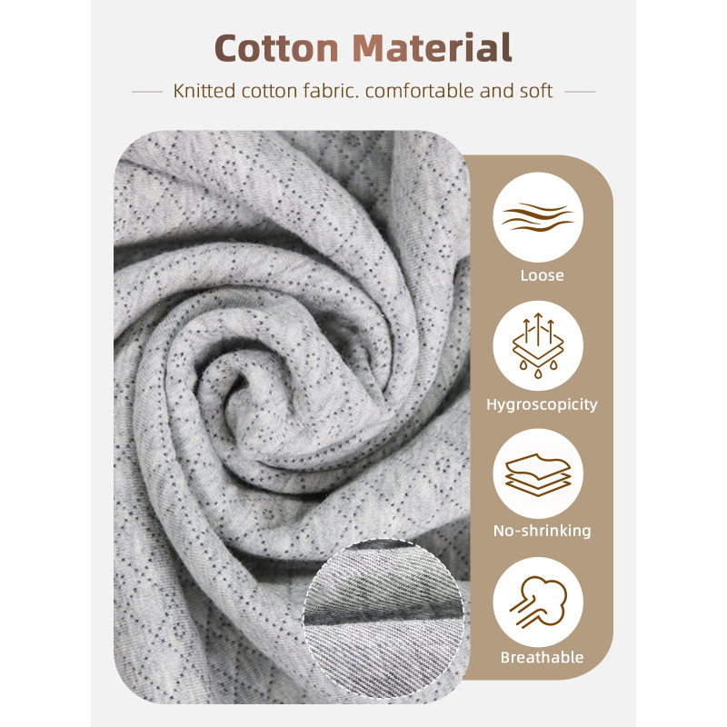 Wholesale Women's Cotton/Polyester Patient Care Clothes Suit Incontinence Zipper Design Home Hospital Care Open Sleepwear