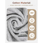 Wholesale Women's Cotton/Polyester Patient Care Clothes Suit Incontinence Zipper Design Home Hospital Care Open Sleepwear