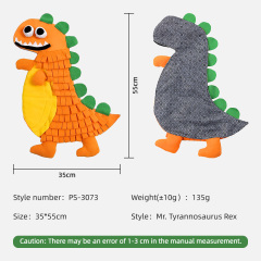 Wholesale Pet Product Dog Snuffle Mat Dinosaurs Series Food Hiding Dog Mat Interactive Snuffle Mat