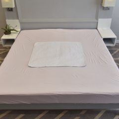 Almohadillas de cama lavables, a prueba de fugas, reutilizables, debajo de las almohadillas, alfombrillas de cama para adultos con incontinencia