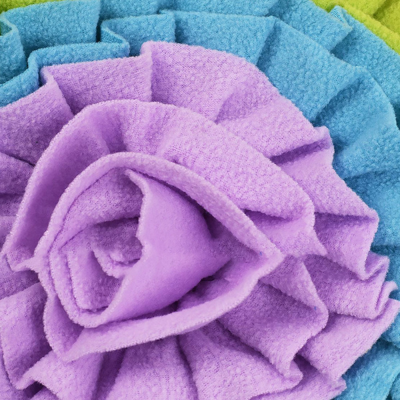 Pet Nose Work Smell Snuffle Mat Training Feeding Foraging Skill Blanket Dog Sniffing Mat