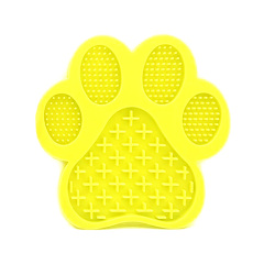 Slow Feeder Licking Mat Pet IQ Treat Mat Dog Peanut Butter Licking Calming Feeding Mats for Bathing,Grooming,and Nail Trimming