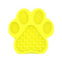 Slow Feeder Licking Mat Pet IQ Treat Mat Dog Peanut Butter Licking Calming Feeding Mats for Bathing,Grooming,and Nail Trimming