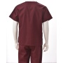 Poly/cotton V-neck comfortable short sleeve medical scrubs sets in China