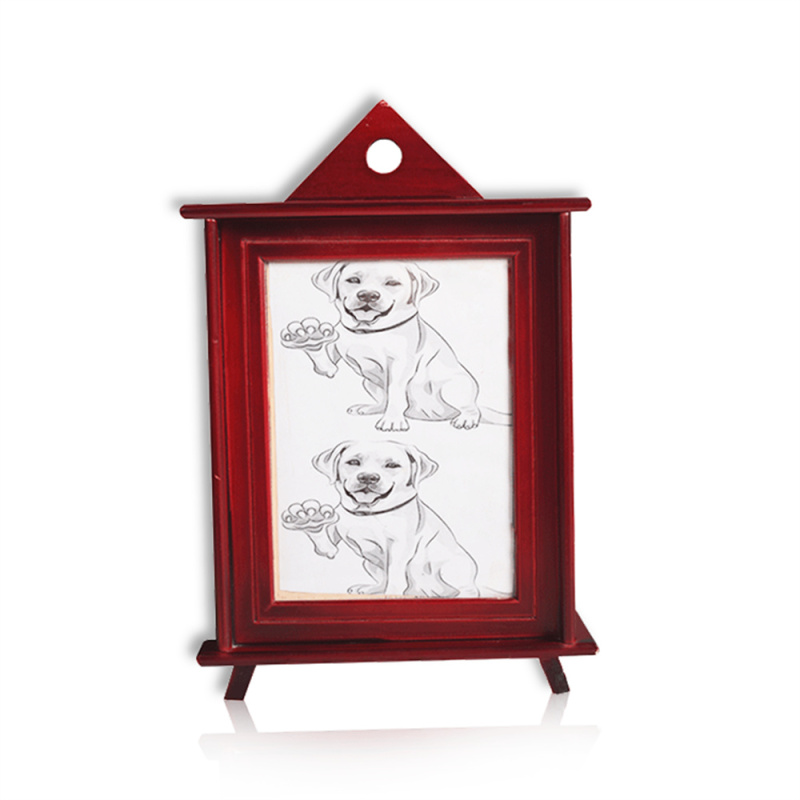 Custom Peaceful Pet Memorial Urn Photo Box Pet Cremation Urn For Dog Cat Small Animal