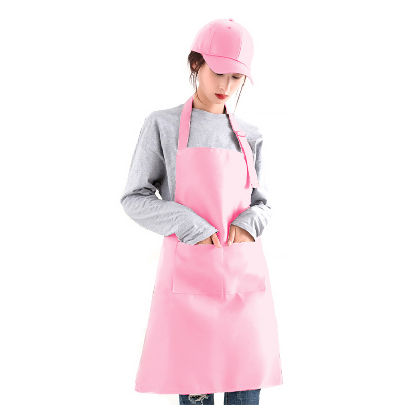 Hot Selling Kitchen Apron and Uniform Coffeeshop Cooking Apron with Pocket
