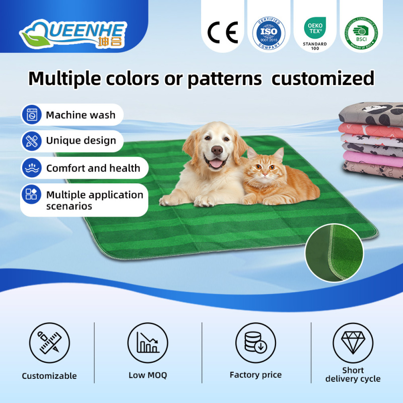 Wholesale Reusable Washable Puppy Pee Pads Pet Training Supplies for Dog Training