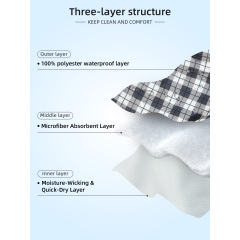 Wholesale Reusable Male Dog Belly Wraps Washable Male Dog Diapers Belly Band for Male Dogs