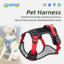 Wholesale Reflective Dog Harnesses  Adjustable Breathable Sport Harness With Handle
