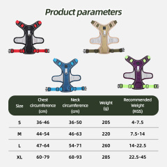 Wholesale Reflective Dog Harnesses Adjustable Breathable Sport Harness With Handle