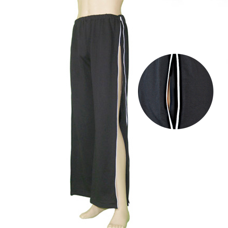 Wholesale Women's Full Opening Nursing Pants Open Crotch Trouser Home Hospital Nursing Incontinence Pants