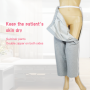 Wholesale Women's Full Opening Nursing Pants Open Crotch Trouser Home Hospital Nursing Incontinence Pants